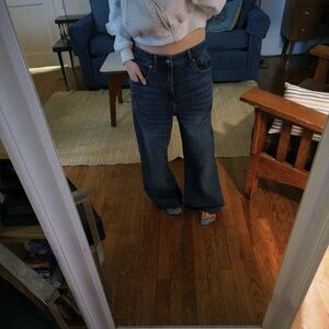 Good American Women's Dark Blue Jeans